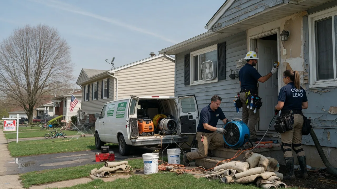 Flood Cleanup in Greensboro, VT near me